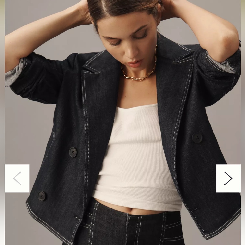 Anthropologie collection “Maeve” denim jacket